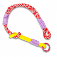 Cordon téléphonique tendance Rouge-lilas-jaune-blanc-rose magenta