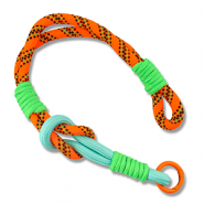 Cordon téléphonique tendance Orange néon-turquoise menthe-vert néon-bleu foncé