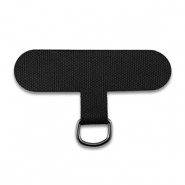 Attache pour cordon de téléphone Noir