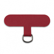 Attache pour cordon de téléphone Rouge