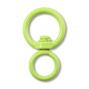 Apprêts colorés porte-clés rond Vert