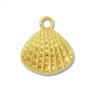 Breloques en acier Inox coquille Doré