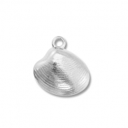 Breloques en acier Inox coquille Argenté