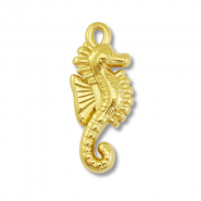 Breloques en acier Inox hippocampe Doré