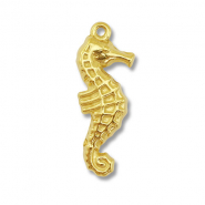Breloques en acier Inox hippocampe Doré