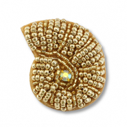 Broches coquille Doré