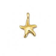 Breloques en métal DQ étoile de mer Doré (sans nickel)