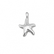 Breloques en métal DQ étoile de mer Argenté antique (sans nickel)