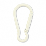 Apprêts colorés porte-clés Blanc cassé