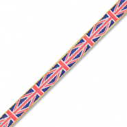 BY31® Ruban Drapeau du Royaume-Uni Rouge-bleu-blanc-doré