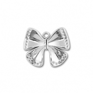 Breloques en acier Inox papillon Argenté