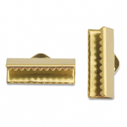 Apprêts en acier Inox griffe ruban 16mm Doré