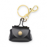 Porte-clés sac à main Noir-doré