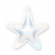 Pendentifs accroche-regard étoile Argenté holographique