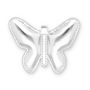 Pendentifs accroche-regard papillon Argenté