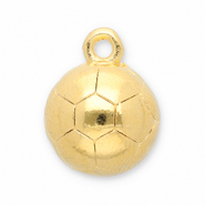 Breloques en métal DQ football Doré (sans nickel)