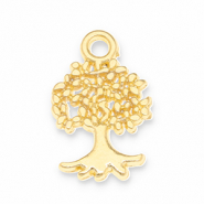 Breloques en métal DQ arbre Doré (sans nickel)