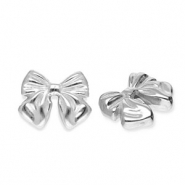 Perles en acier Inox nœud Argenté