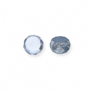 Perles à facettes Bleu-pearl shine coating