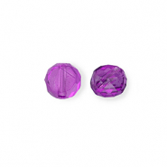 Perles à facettes Violet