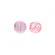 Perles à facettes Rose