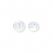 Perles à facettes Transparent-AB coating