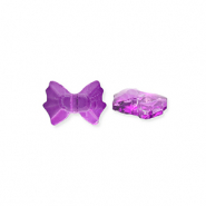 Perles à facettes Fashion nœud Violet