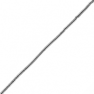 Perles hématites rondelles Argenté