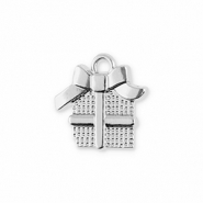 Breloques en métal cadeau Argenté