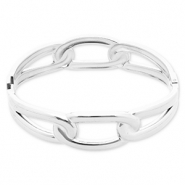 Bracelets en acier Inox Argenté