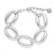 Bracelets en acier Inox Argenté
