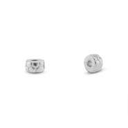 Perles en acier inox rondelles Argenté