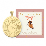 BY31® Breloques en acier Inox cheval Doré