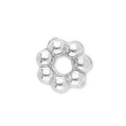 Perles en acier Inox spacer anneau Bali 3 mm Argenté