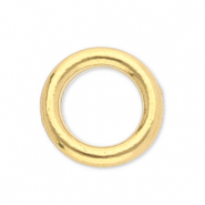 Appr&ecirc;ts en acier inox anneau ferm&eacute; 5 mm Dor&eacute;