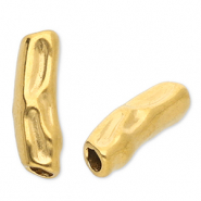 Perles en acier Inox tube Doré
