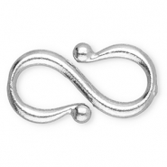 Apprêts en acier Inox crochet en S Argenté