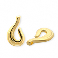 Breloques en métal DQ® hameçon Doré (sans nickel)