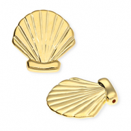 Breloques en métal DQ® coquillage Doré (sans nickel)