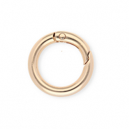 Apprêts anneau porte-clés Doré rosé clair