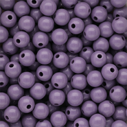 DQ Perles acryliques 10 mm brillant Purple haze 18-3718 TCX