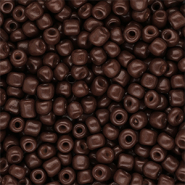 Perles de rocailles 6/0 (4 mm) Marron foncé