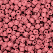 Perles de rocailles 6/0 (4 mm) Rose saumon