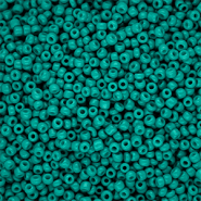 Perles de rocailles 12/0 (2 mm) Vert sarcelle