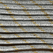 Paracorde tendance 6 mm Argenté-doré