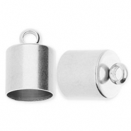 Apprêts en acier Inox embout Ø10 mm avec anneau Argenté
