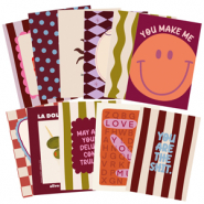 BY31® Cartes à bijoux assorties Multicolore