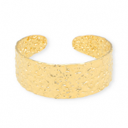 Bracelets en acier Inox jonc Doré