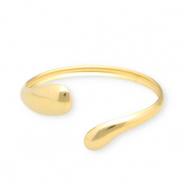 Bracelets en acier Inox jonc Doré