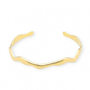 Bracelets en acier Inox jonc Doré